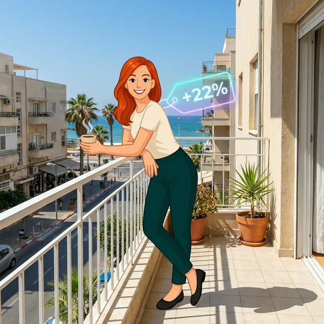 כמה באמת עולה מרפסת בתל אביב?